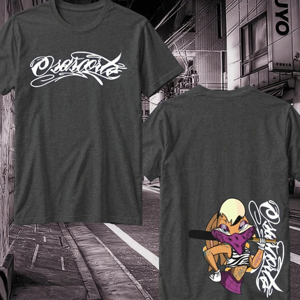Camiseta Osasorte Lola grafite