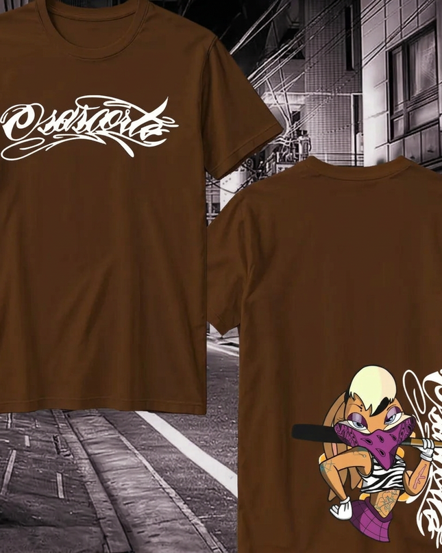 Camiseta Osasorte Lola marrom