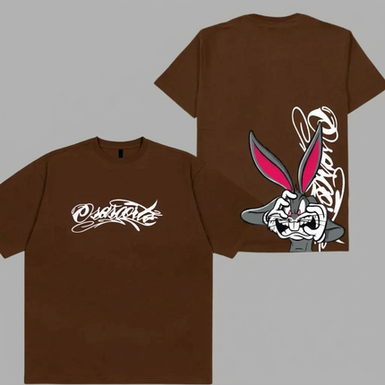 Camiseta Osasorte Pernalonga marrom