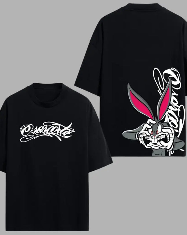 Camiseta Osasorte Pernalonga preto