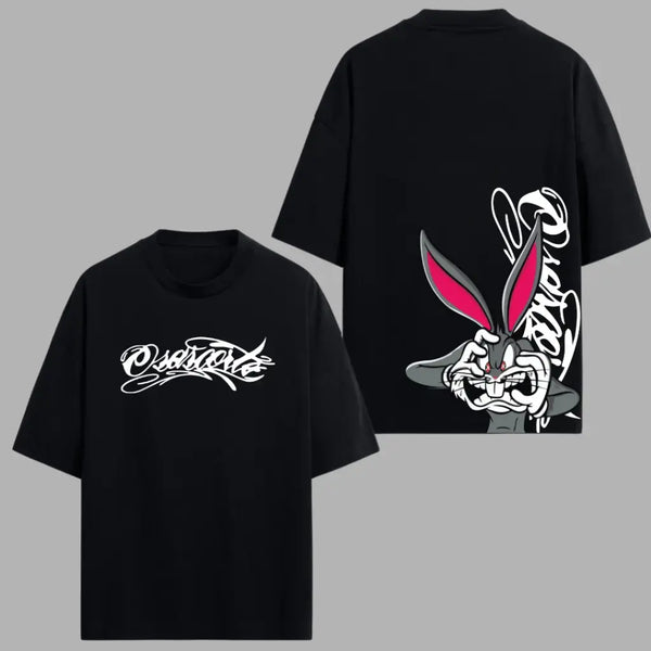 Camiseta Osasorte Pernalonga preto