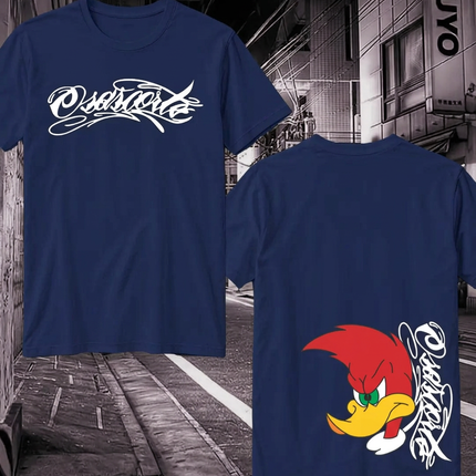 Camiseta Osasorte Pica-Pau azul marinho
