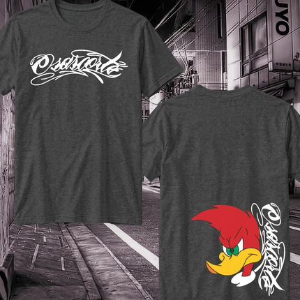 Camiseta Osasorte Pica-Pau grafite