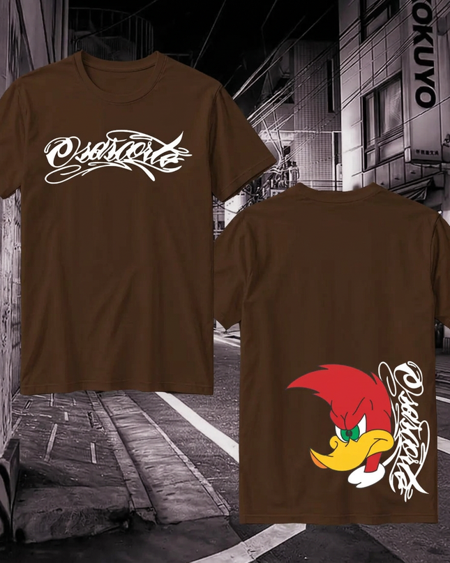 Camiseta Osasorte Pica-Pau marrom