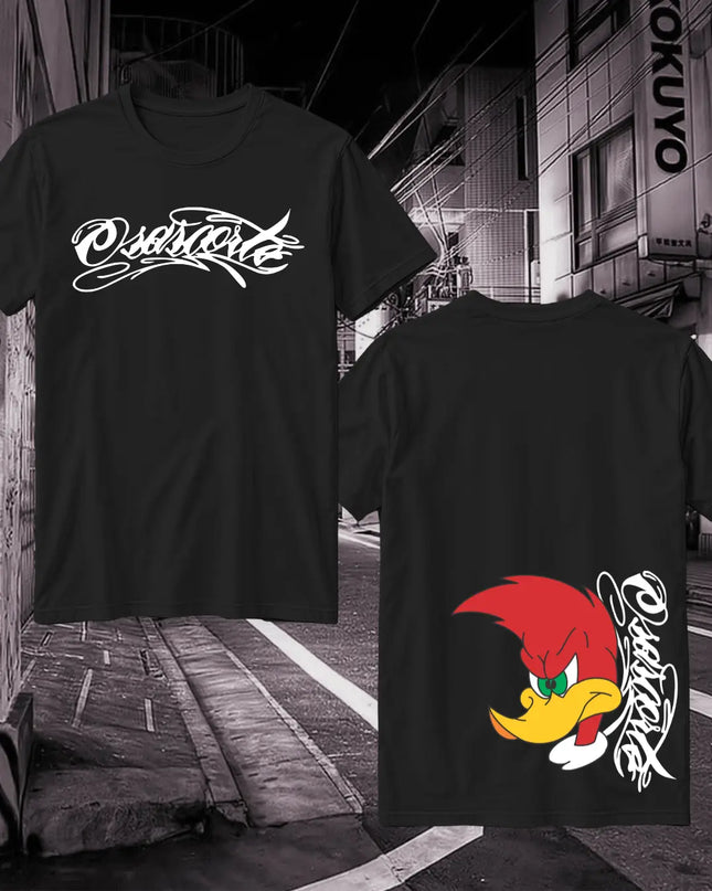Camiseta Osasorte Pica-Pau preto