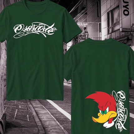 Camiseta Osasorte Pica-Pau verde