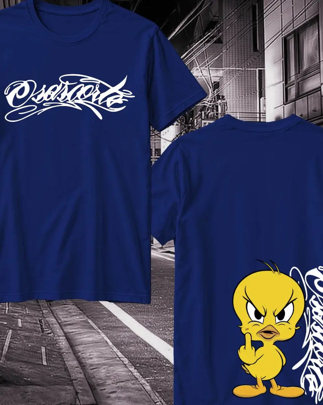 Camiseta Osasorte Piu-Piu azul marinho