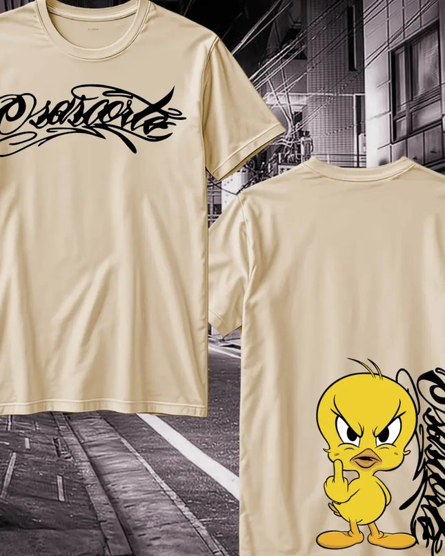 Camiseta Osasorte Piu-Piu bege