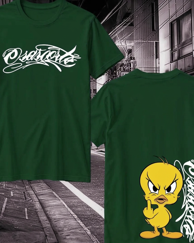 Camiseta Osasorte Piu-Piu verde
