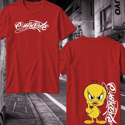 Camiseta Osasorte Piu-Piu vermelho
