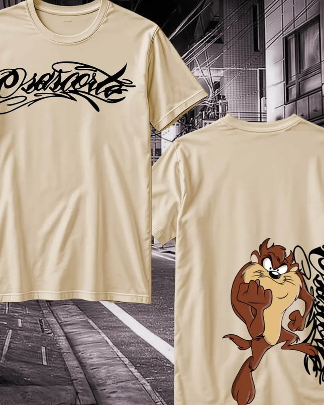 Camiseta Osasorte Taz bege