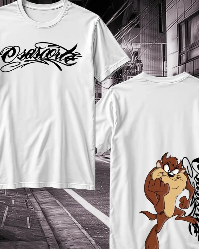 Camiseta Osasorte Taz branco