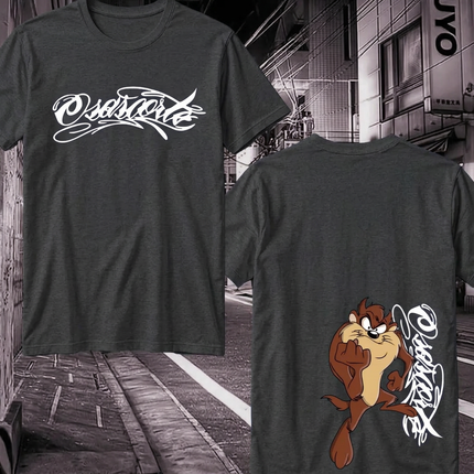 Camiseta Osasorte Taz grafite