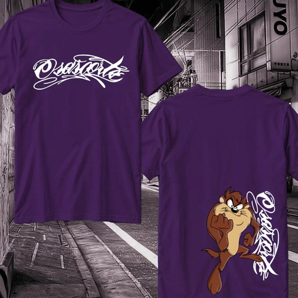 Camiseta Osasorte Taz roxo