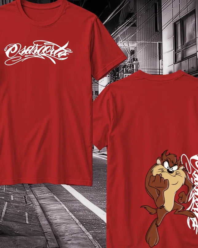 Camiseta Osasorte Taz vermelho