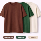 Marrom + Verde + Bege / P